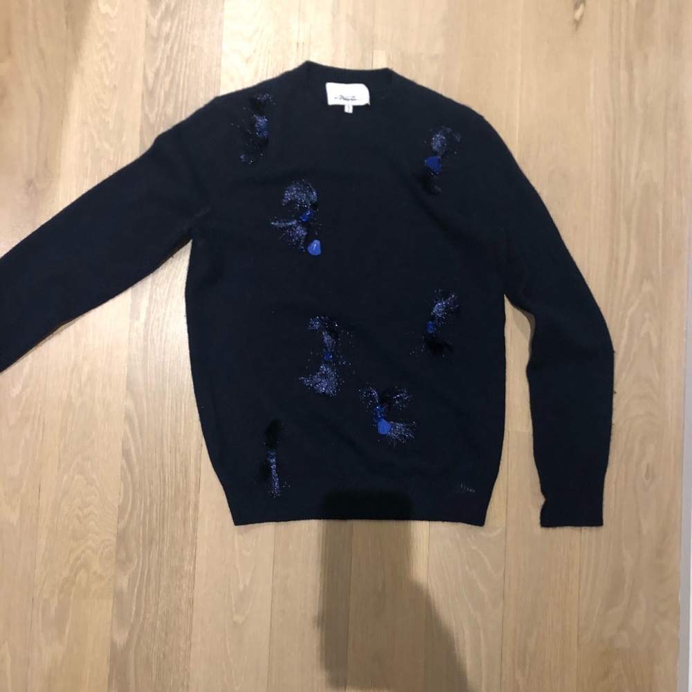 3.1 Phillip Lim Embellished Crewneck Sweater